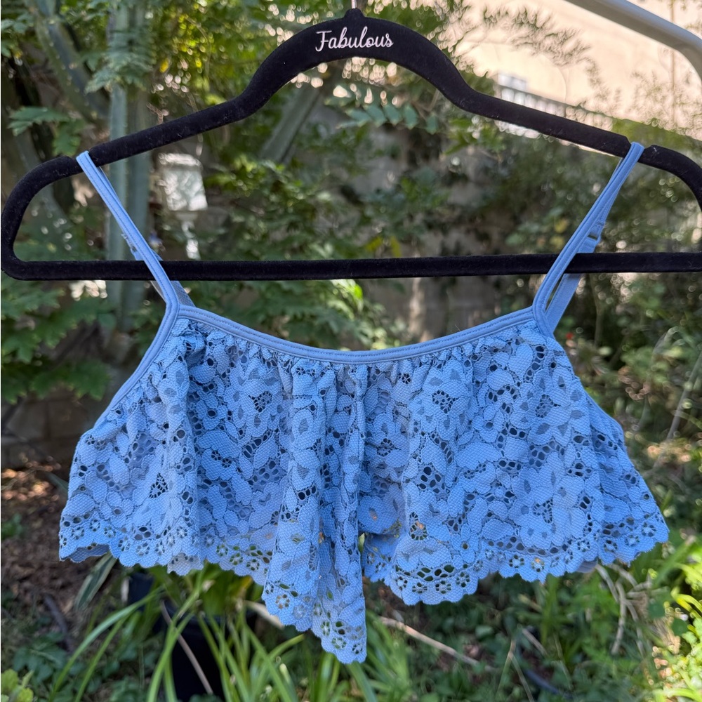 Victoria's Secret Blue Lace Bralette